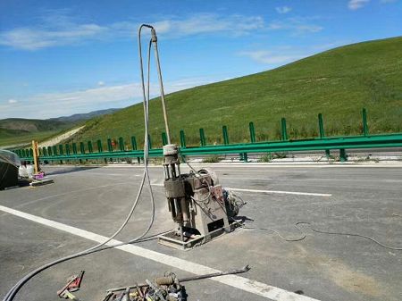 麒麟公路地基基础注浆加固